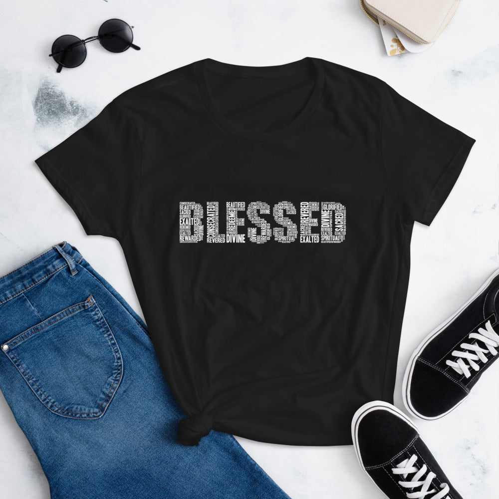 BLESSED Women's short sleeve t-shirt