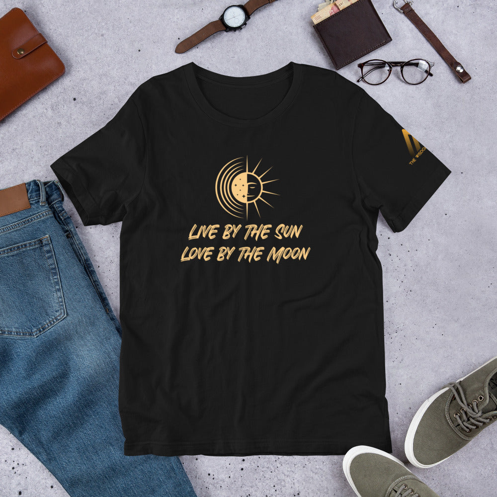 Live by the Sun, Love by the Moon Short-Sleeve Unisex T-Shirt